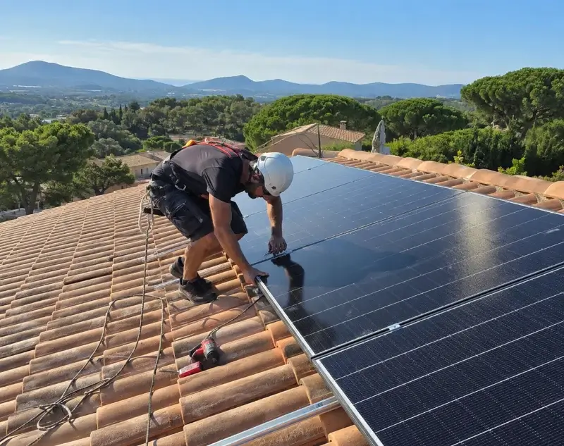 Installateur panneaux solaires Roost-Warendin — pose photovoltaïque sur toiture