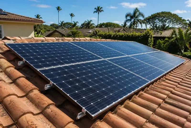 Installation de panneaux solaires à Roost-Warendin